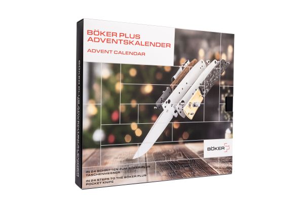 BÖKER PLUS® Adventskalender 2025 Urban Trapper stehend